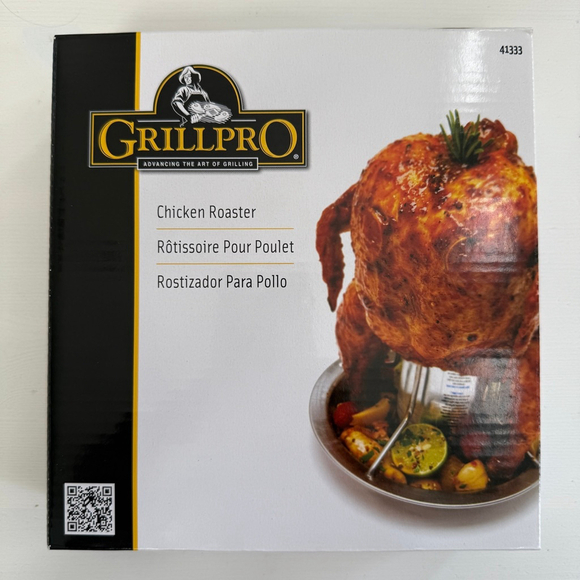 GrillPro Other - GrillPro Stainless Steel Beer Can Chicken Roaster BBQ Grill Tool New Sealed